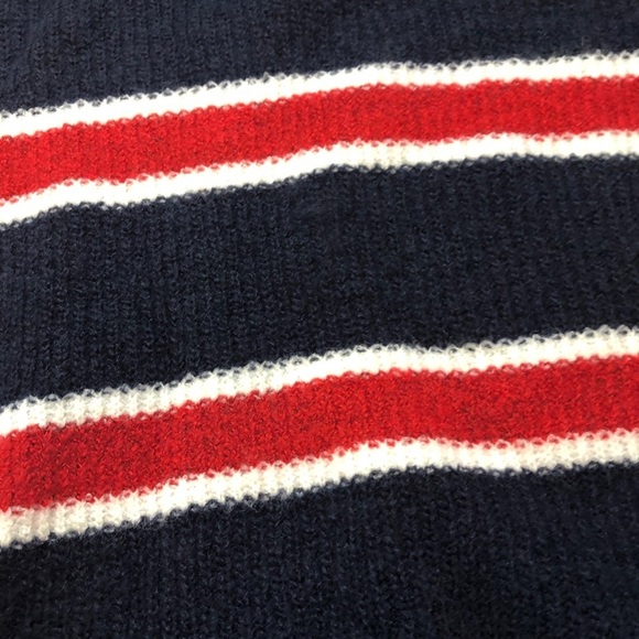 Divided striped soft fuzzy knit sweater size Small - Picture 4 of 8